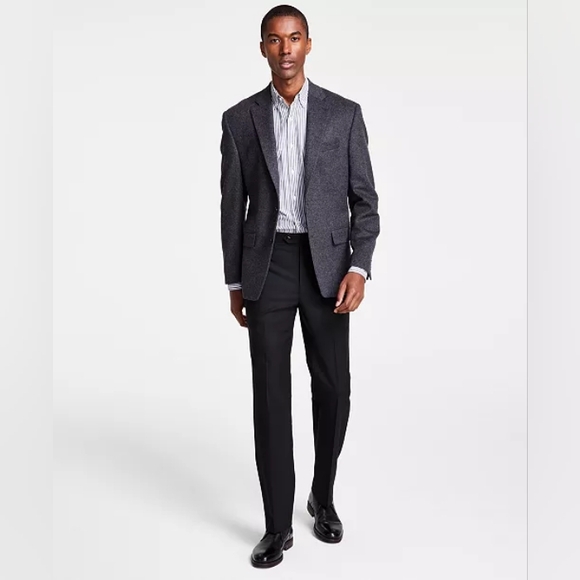 Michael Kors Charcoal Men's Wool Cashmere Luxury Classic Fit Sport Coat size 40R - Picture 2 of 6